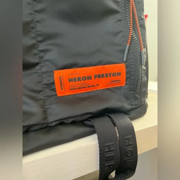 Heron Preston Nylon Backpack - Picture 5 of 16